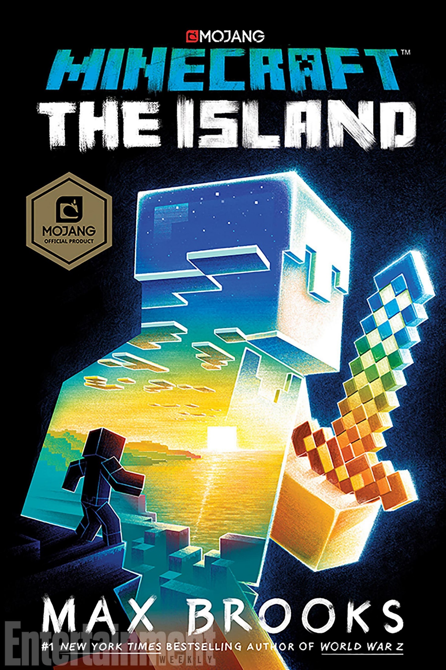 Minecraft - The Island - AUTOGRAPHED by Max Brooks (SIGNED EDITION) Available 7/18/17