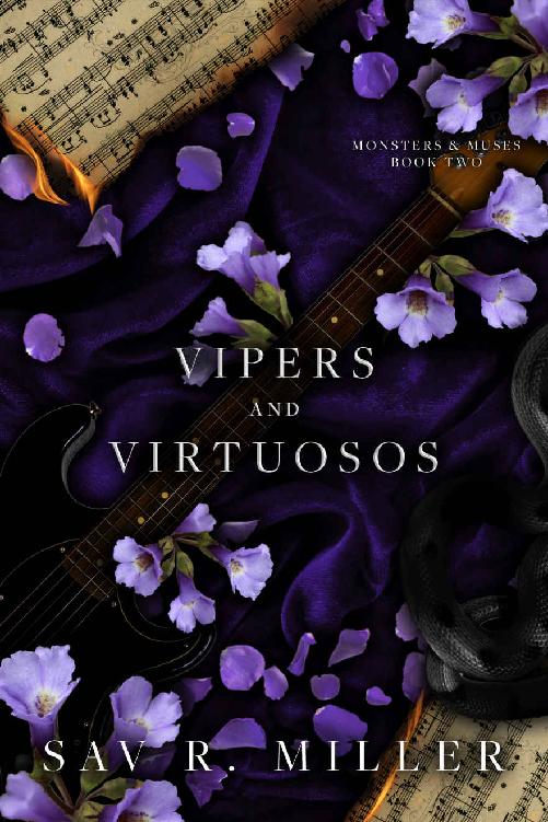 Vipers and Virtuosos: A Dark Rockstar Romance (Monsters & Muses Book 2)